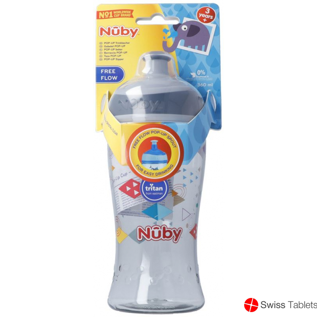 Nuby Tritan Pop-Up Mug M Sport Cap buy online