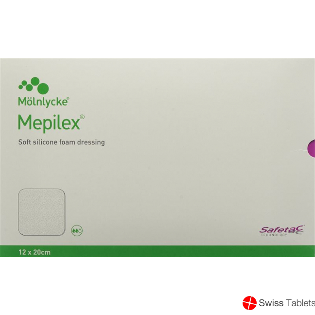 Mepilex Schaumverband Safetac 12x20cm Si Neu 5 Stück buy online