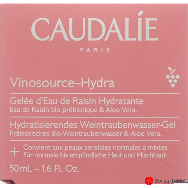 Caudalie Vinosource Hydra Grape Water Gel 50m buy online