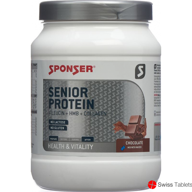 Sponser Senior Protein Pulver Chocolate Dose 455g buy online