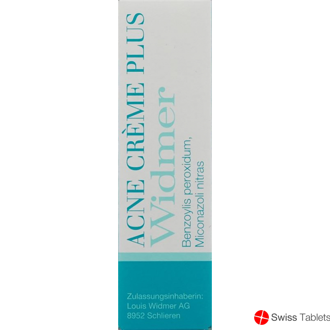 Acne Creme Plus Widmer (neu) Tube 30ml buy online