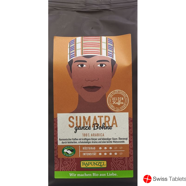 Rapunzel Heldenkaffee Sumatra Bio Beutel 250g buy online