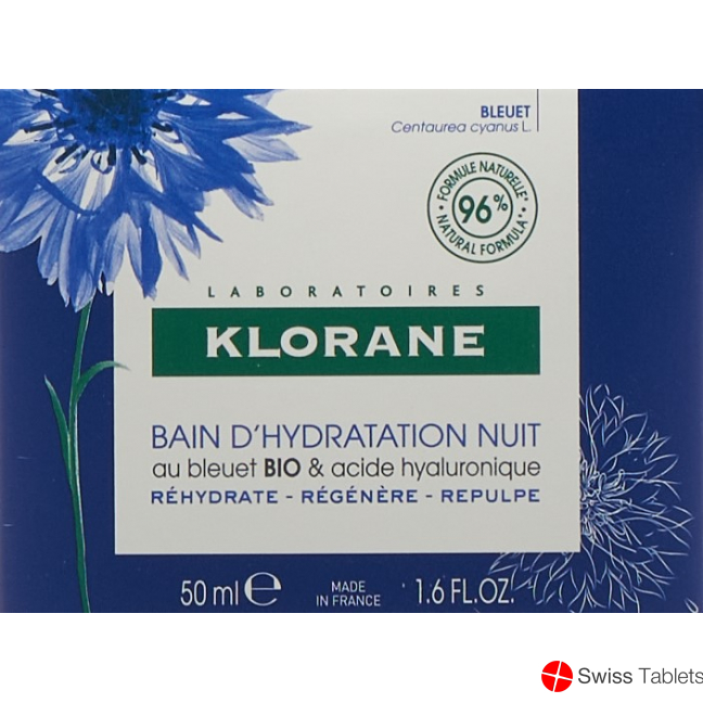 Klorane Organic Moisturiser Night 50ml buy online