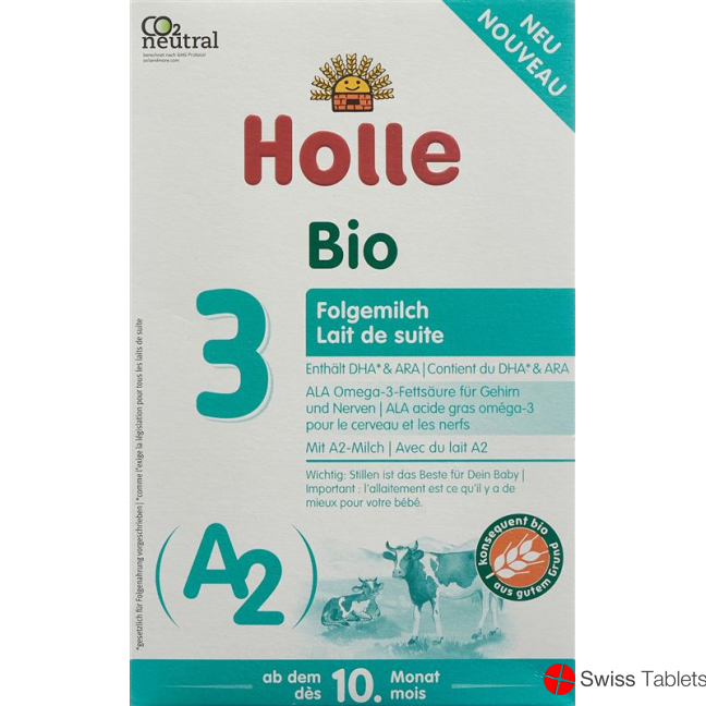 Holle A2 Bio-Folgemilch 3 400g buy online Holle A2 Bio-Folgemilch 3 400g buy online
