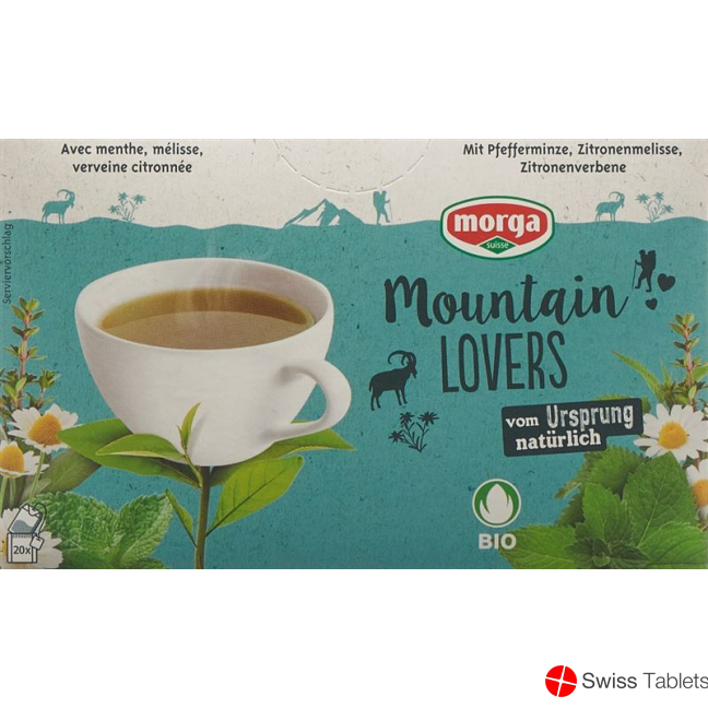 Morga Mountain Lovers Tee M/h Bio Knospe 20 Stück buy online