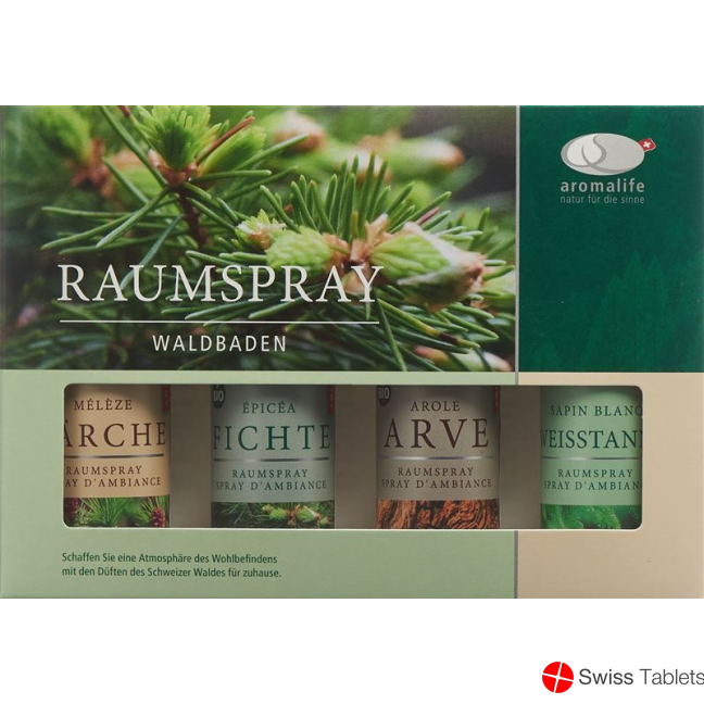 Aromalife Geschenkset Raumspray Waldbaden 4x 30ml buy online
