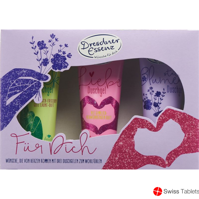 Dresdner Geschenkset Wuensche für Dich 3x 75ml buy online