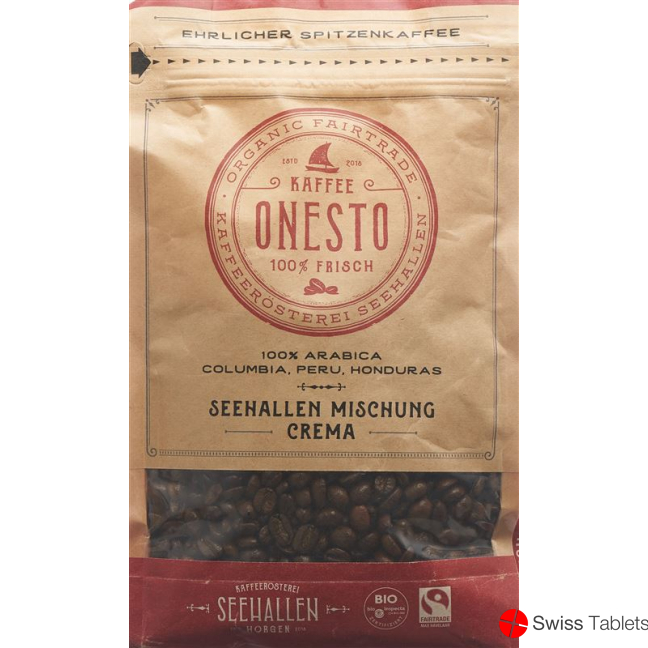 Onesto Kaffeebohnen Seehallen Mischung Beutel 500g buy online