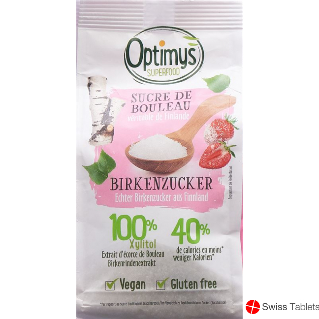 Optimys Birkenzucker Xylitol Dose 400g buy online
