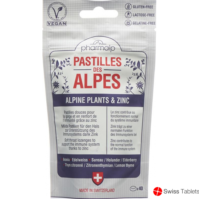 Pharmalp Pastilles Des Alpes Doypack 40 Stück buy online