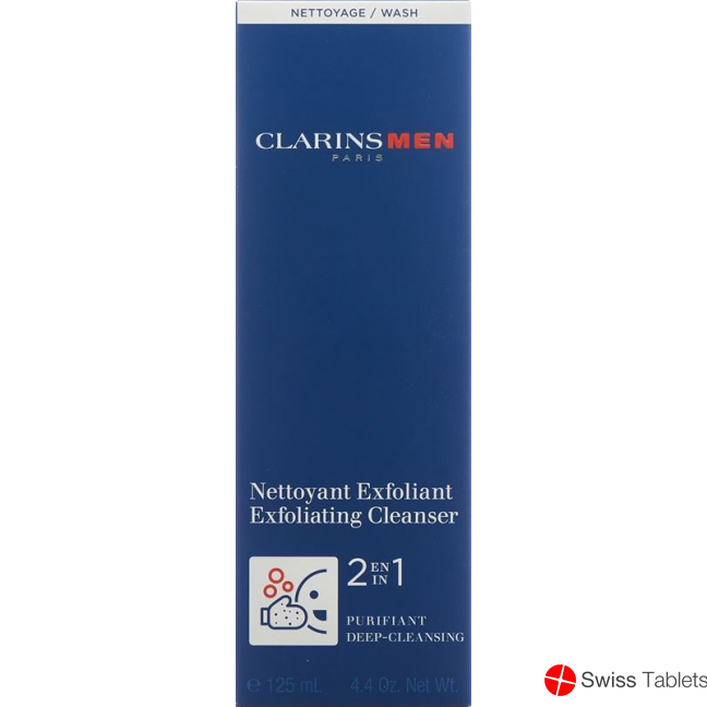 Clarins Men Nettoyant Exfoliant Re21 125ml buy online