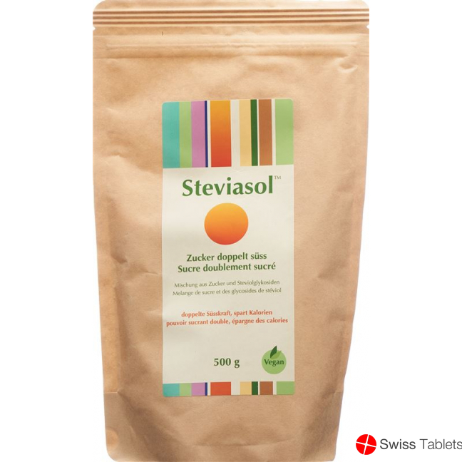 Steviasol Zucker Doppelt Suess 500g buy online