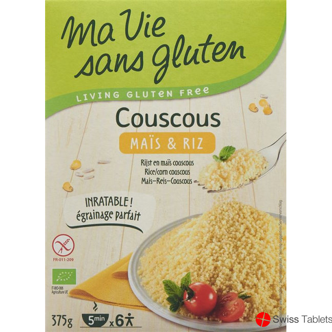 Ma Vie S Glut Couscous Aus Mais und Reis Beutel 350g buy online