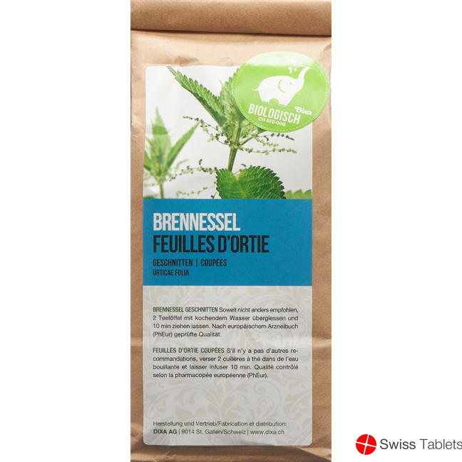 Dixa Brennesselblätter Pheur Bio Geschnitten 50g buy online Dixa Brennesselblätter Pheur Bio Geschnitten 50g buy online
