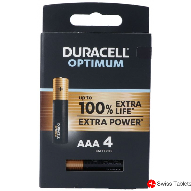 Duracell Batt Optimum Aaa 4 Stück buy online