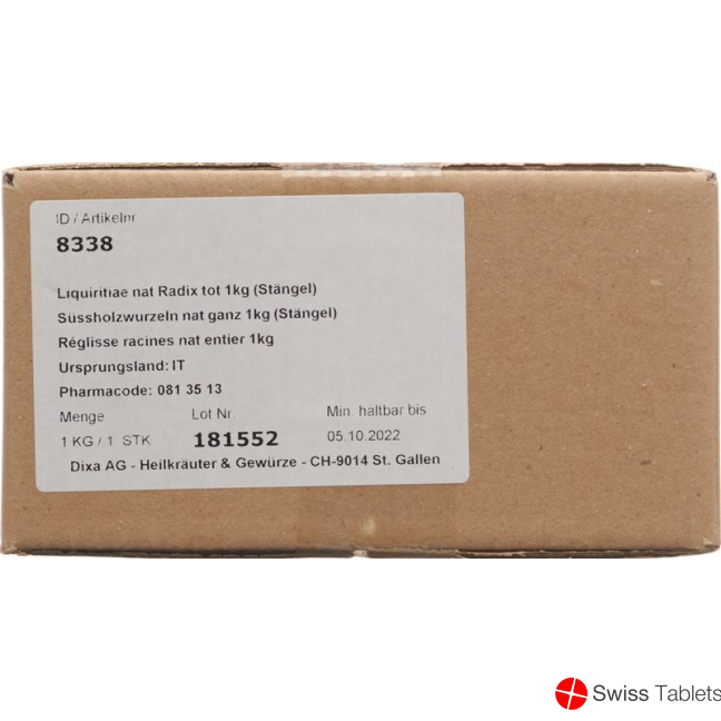 Dixa Liquiritiae Nat Radix Bdl 1kg buy online