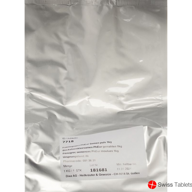 Dixa Foenugraeci Semen Pheur Pulv 1kg buy online