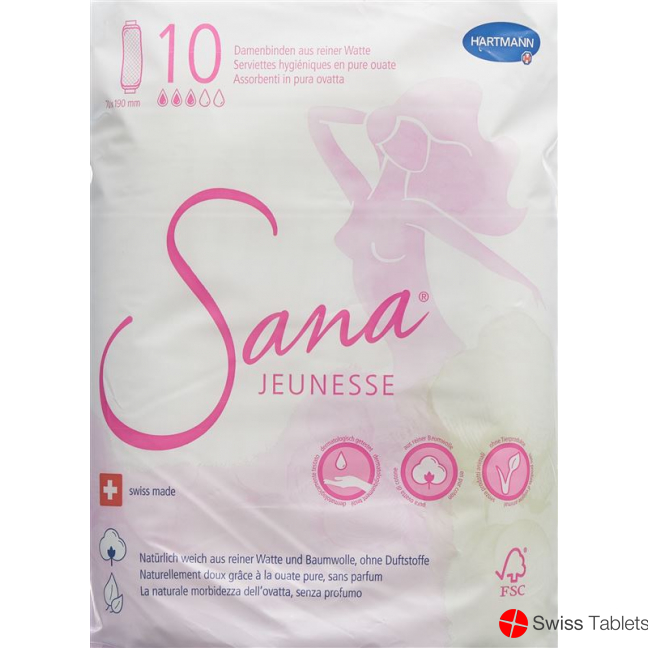 Sana Jeunesse Binden Selbsthaftend 10 Stück buy online