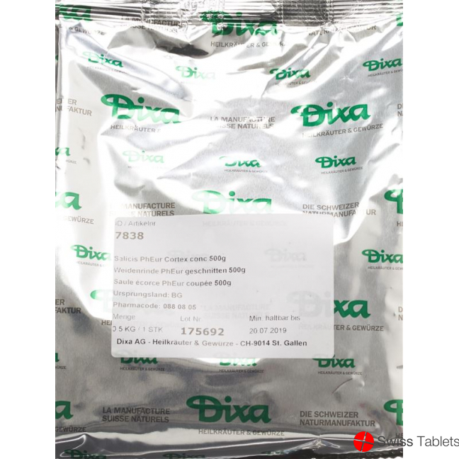 Dixa Salicis Cortex Conc Pheur 500g buy online