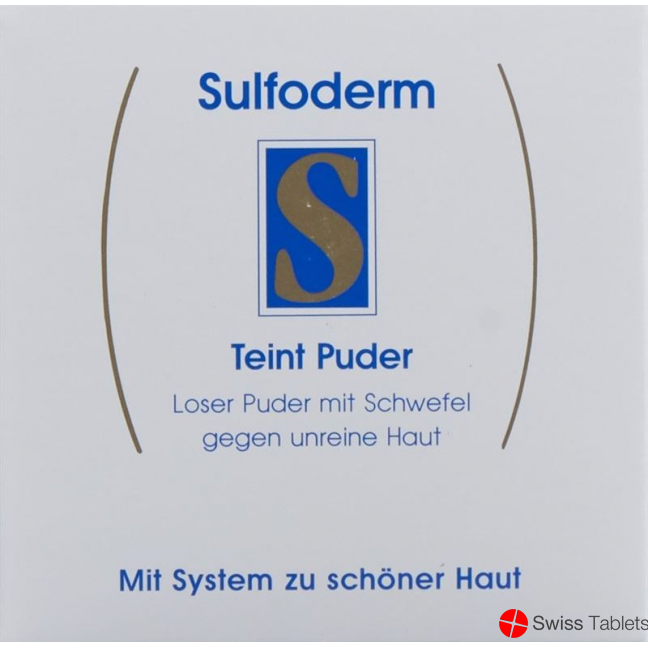 Sulfoderm S Teint Puder 20g buy online