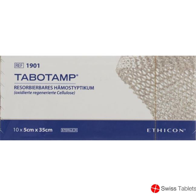 Tabotamp Original Resorbierbares Hämostyptikum 5x35cm 10 Stück buy online