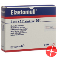 Elastomull Gazebinde Weiss 4mx4cm 20 Stück Elastomull Gazebinde Weiss 4mx4cm 20 Stück
