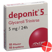 Deponit 5 Matrixpfl 5 Mg/24h 10 Stück