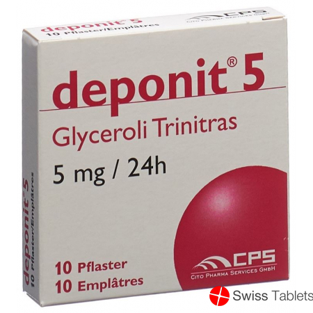 Deponit 5 Matrixpfl 5 Mg/24h 10 Stück buy online