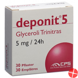 Deponit 5 Matrixpfl 5 Mg/24h 30 Stück