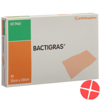 Bactigras Gazeverband 15cmx20cm 10 Beutel