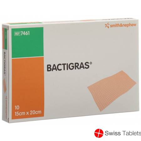 Bactigras Gazeverband 15cmx20cm 10 Beutel buy online