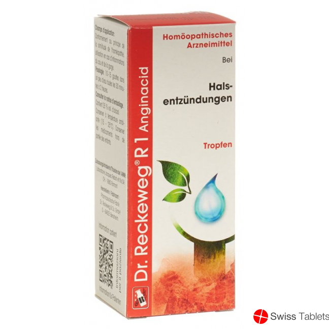 Reckeweg R1 Anginacid Tropfen Flasche 50ml buy online