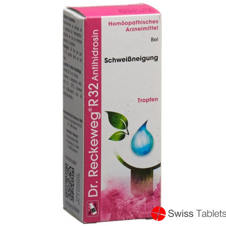 Reckeweg R32 Antihidrosin Tropfen Flasche 50ml buy online