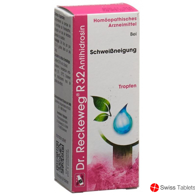 Reckeweg R32 Antihidrosin Tropfen Flasche 50ml buy online