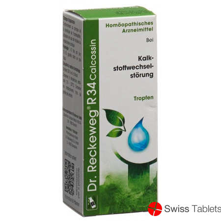 Reckeweg R34 Calcossin Tropfen Flasche 50ml buy online