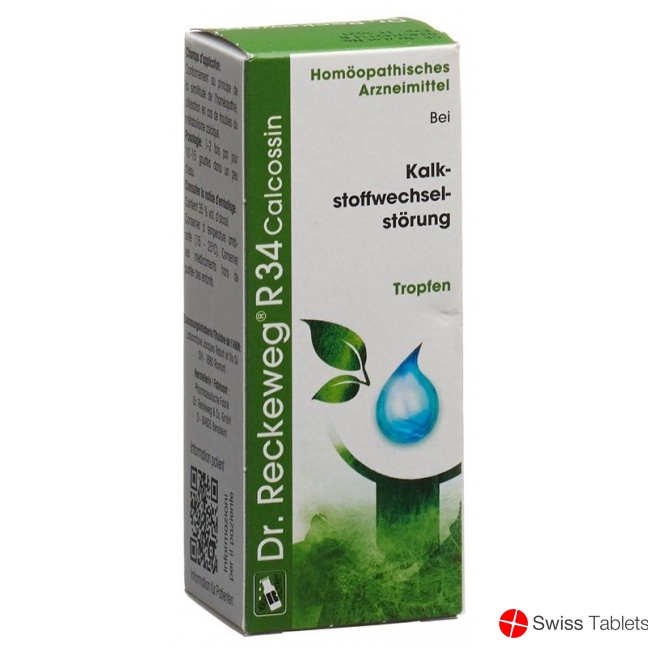 Reckeweg R34 Calcossin Tropfen Flasche 50ml buy online