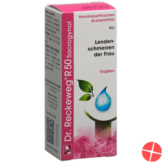 Reckeweg R50 Sacrogynol Tropfen Flasche 50ml