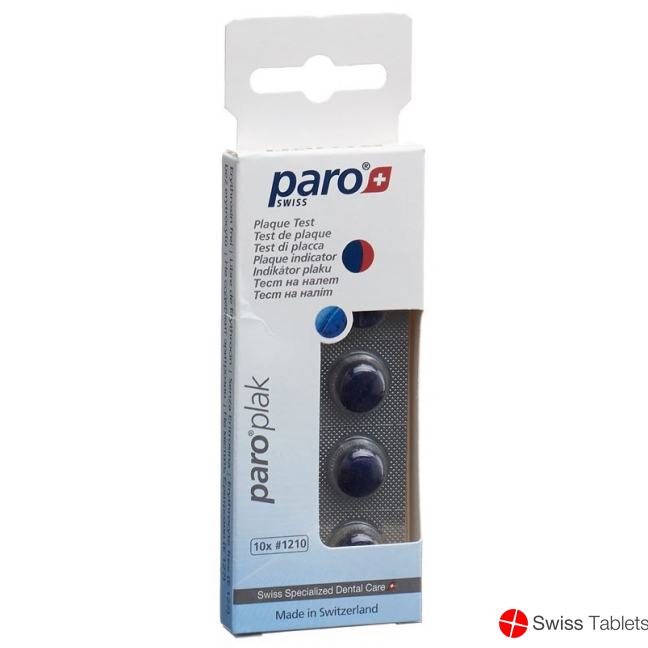 Paro Plak 2-Farben Tabletten Rot/Blau 10 Stück buy online