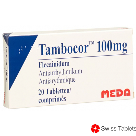 Tambocor Tabletten 100mg 20 Stück buy online Tambocor Tabletten 100mg 20 Stück buy online