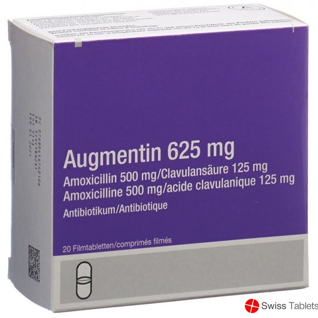 Augmentin Tabletten 625mg Erwachsene 20 Stück buy online