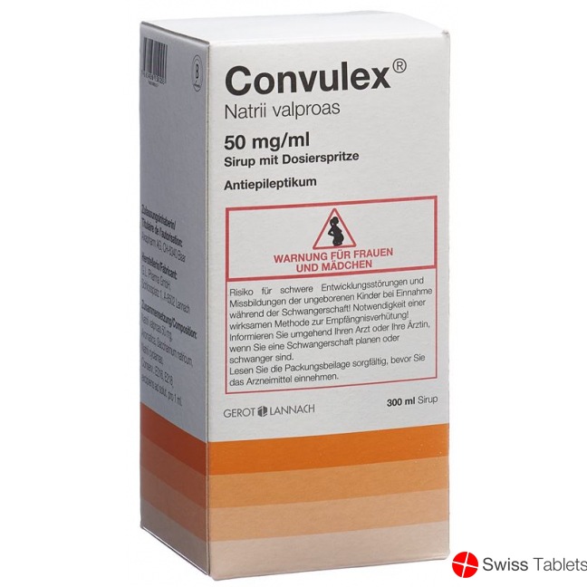Convulex Sirup 300ml buy online