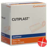 Cutiplast Wundverband 6cmx5m Vlies Weiss Cutiplast Wundverband 6cmx5m Vlies Weiss