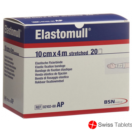 Elastomull Gazebinde Weiss 4mx10cm 20 Stück buy online