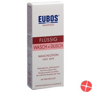 Eubos Seife Liquid Parfümiert Rosa Flasche 200ml