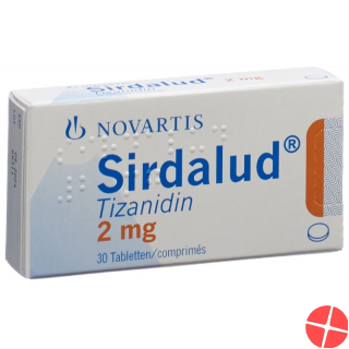 Sirdalud Tabletten 2mg 30 Stück