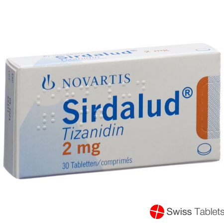 Sirdalud Tabletten 2mg 30 Stück buy online