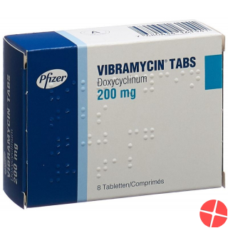Vibramycin Tabs Tabletten 200mg 8 Stück