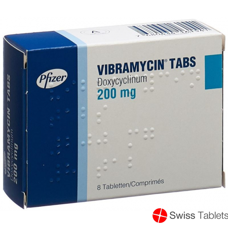 Vibramycin Tabs Tabletten 200mg 8 Stück buy online