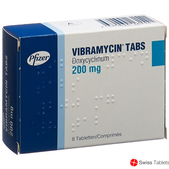 Vibramycin Tabs Tabletten 200mg 8 Stück buy online