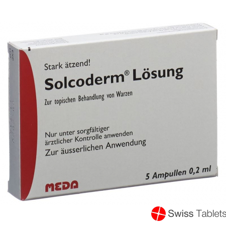 Solcoderm Lösung 5 Ampullen 0.2ml buy online